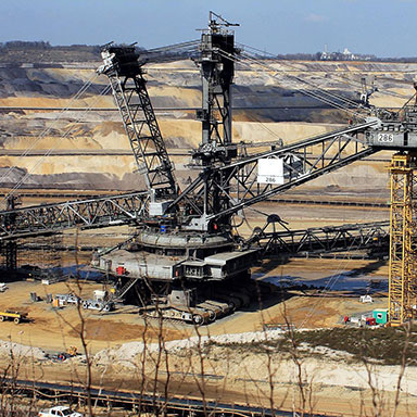 Application de foret dans l'industrie minière